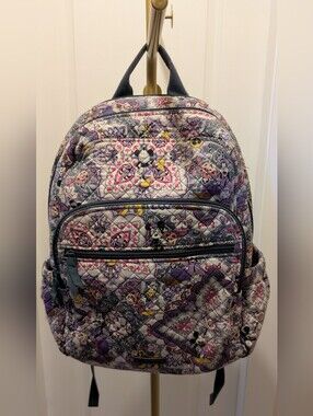 Vera Bradley Campus backpack in the Disney "Mickey's Sweet Treats" quilted